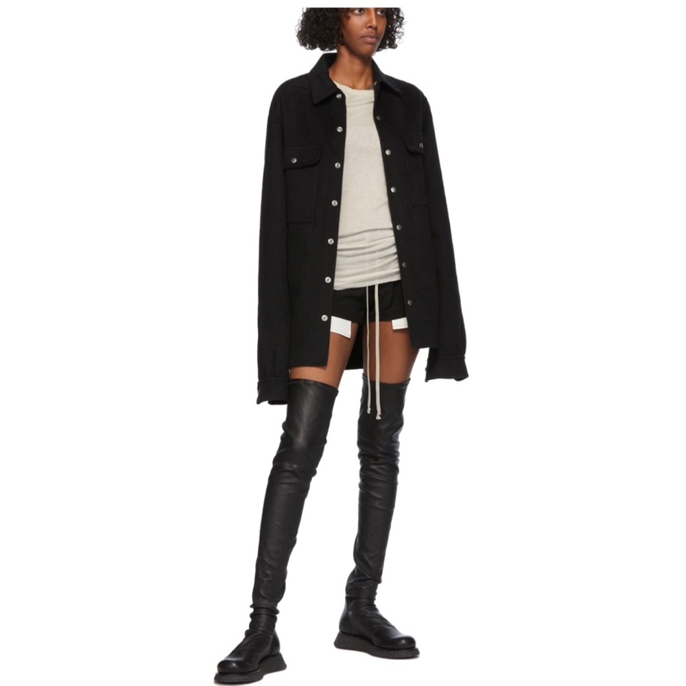 Rick Owens over the knee boots